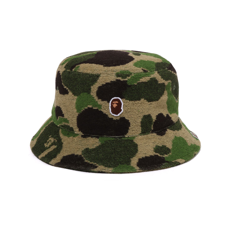 

A BATHING APE Бейсболка Bape Abc Camo Pile Jacquard, Green GRX