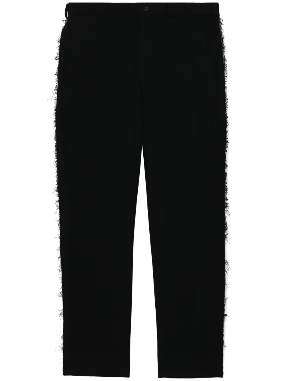 

Прямые брюки средней посадки Black Comme Des Garçons, черный