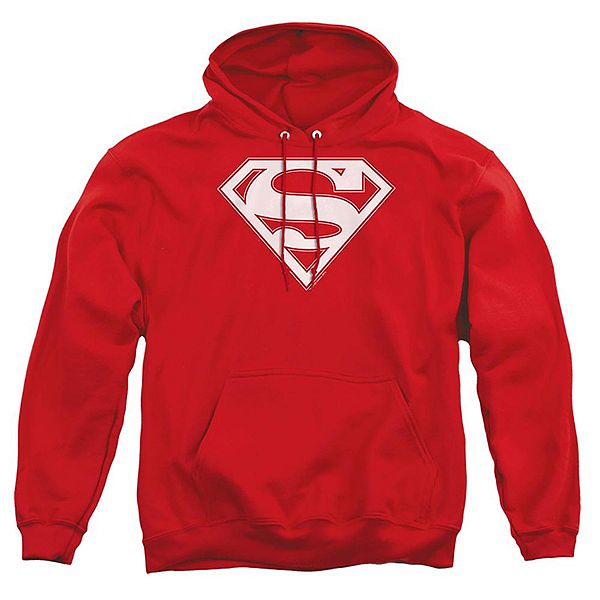 

Толстовка с капюшоном Superman red & white shield Licensed Character, Белый, Толстовка с капюшоном Superman red & white shield Licensed Character