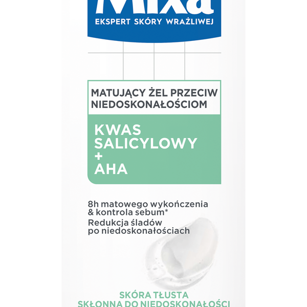

Матирующий гель против несовершенств, 50 мл Mixa Lab