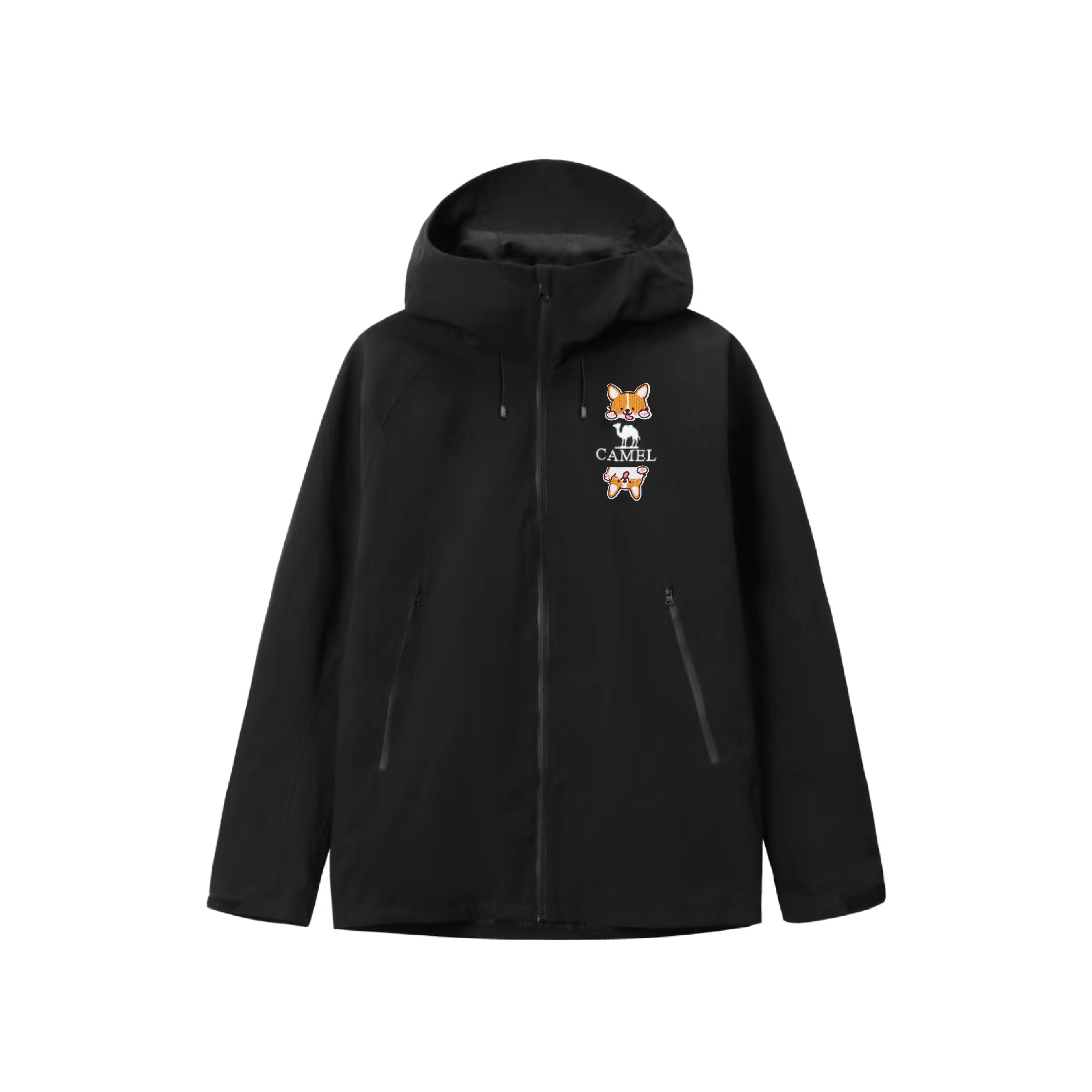 

Ветровка All weather Waterproof, Windproof, Thermal, Cold Resistant Unisex CAMEL, phantom черный