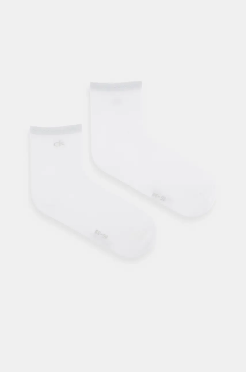 

Носки Calvin Klein, 2 пары, белый
