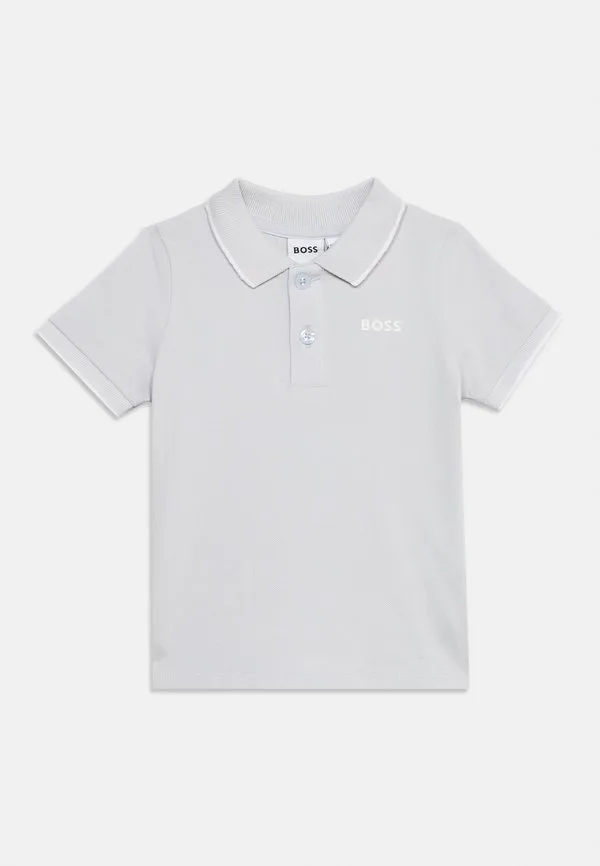 Детская футболка-поло с коротким рукавом Boss Kidswear, Pale Blue — фото 3