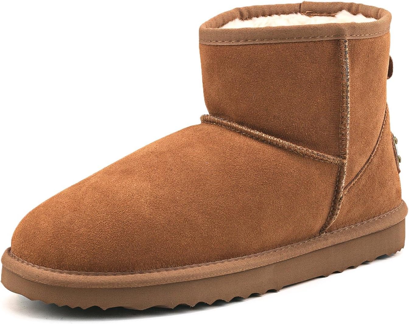 

Мужские классические короткие водоотталкивающие зимние ботинки AUSLAND 5654, Chestunt Ankle Boots