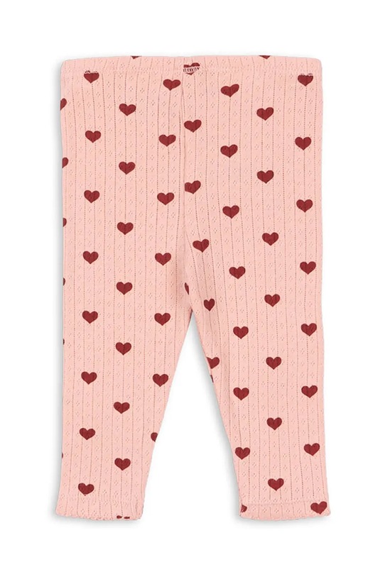 

Детские хлопковые леггинсы MINNIE PANTS GOTS Konges Sløjd, розовый