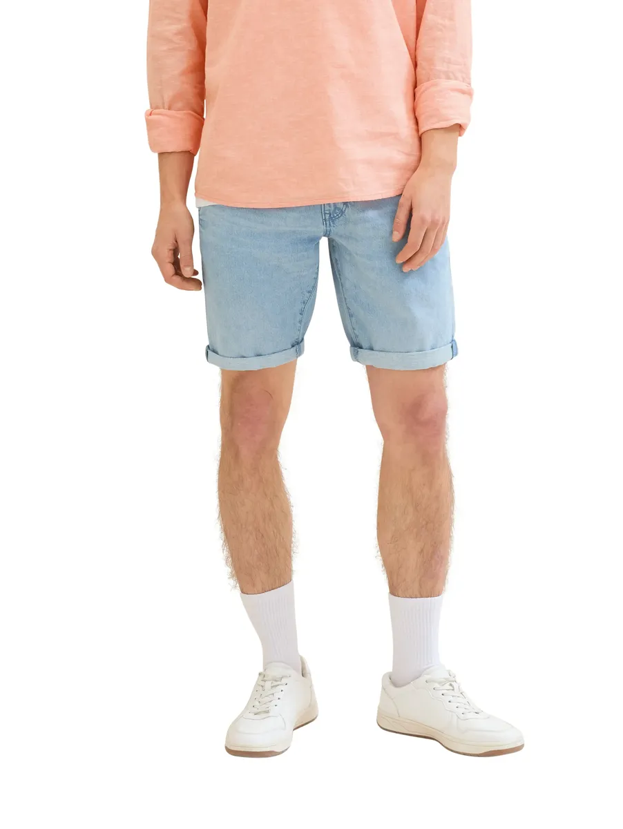 

Джинсовые шорты TOM TAILOR аутентичной стирки Tom Tailor Denim, синий
