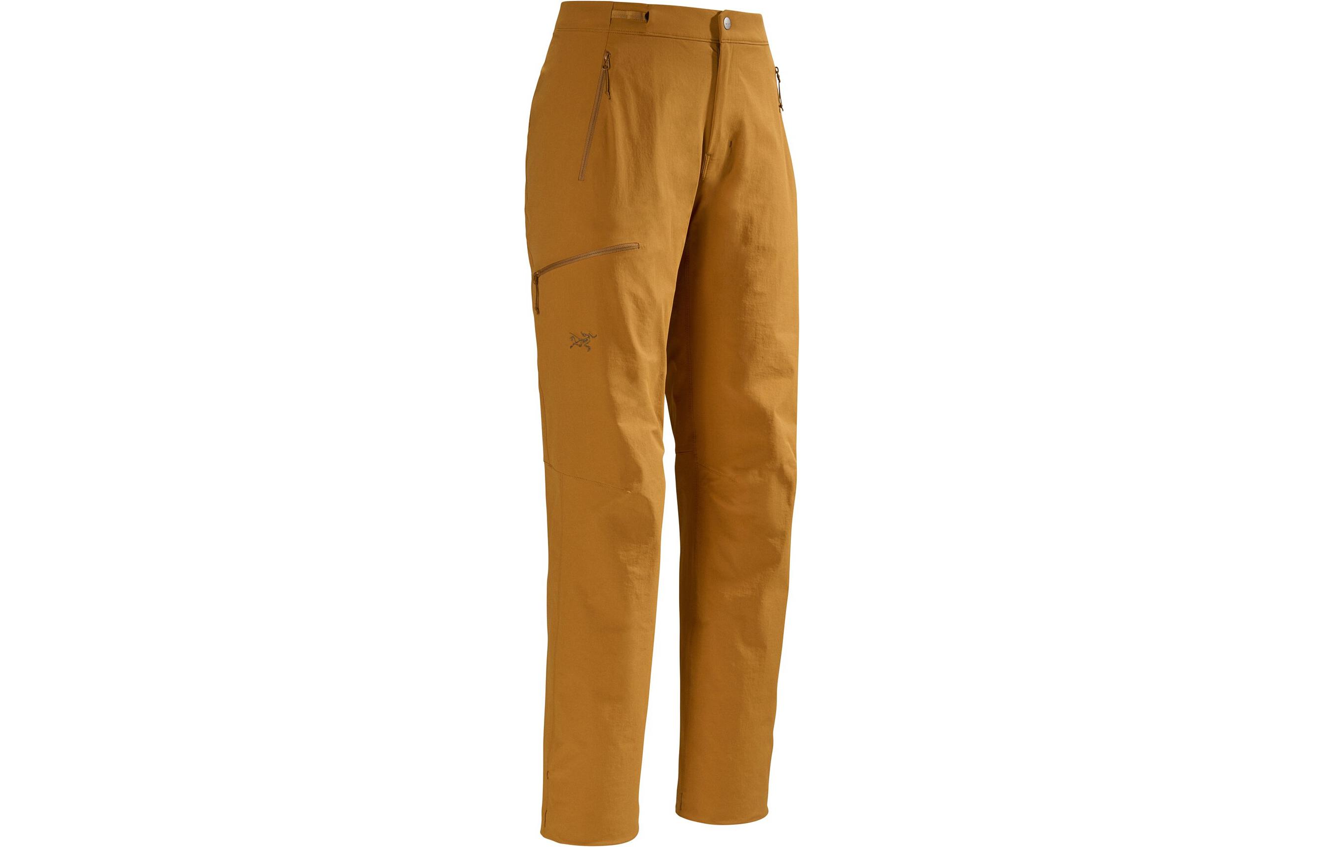 Легкие спортивные брюки Arc'teryx Gamma, цвет Yukon Yellow/Yukon — фото 2