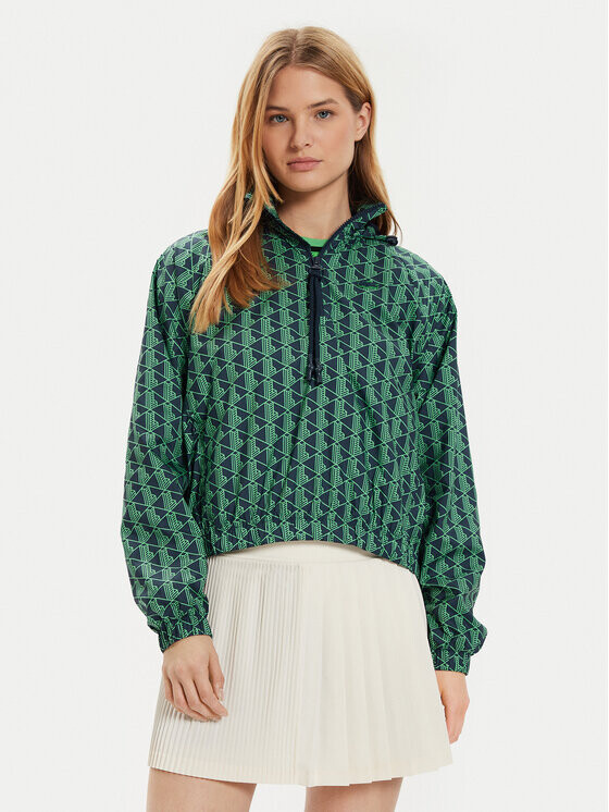 

Анорак regular fit Lacoste, синий