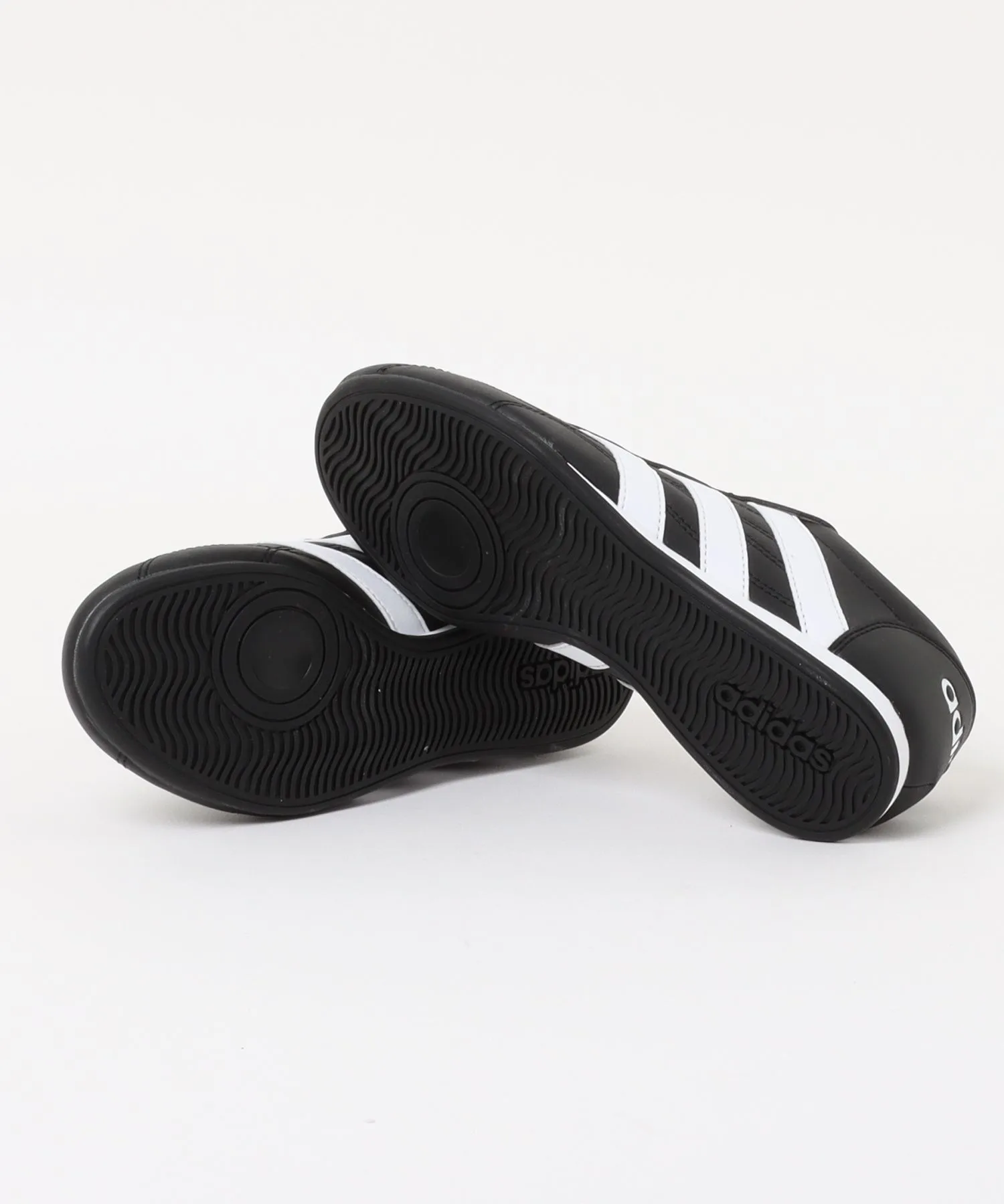 Унисекс кроссовки из искусственной кожи Tekwen Lace Adidas чёрные — фото 4