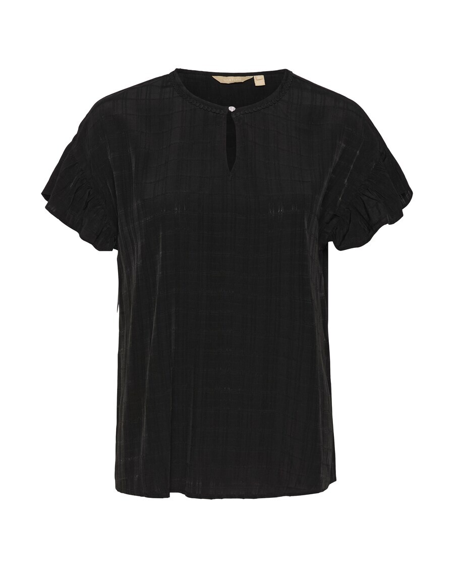

Блузка с коротким рукавом CULTURE Blouse, черный