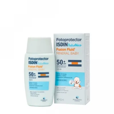 

Фотопротектор ISDIN Fusion Mineral Fluid Baby Pediatrics SPF 50 Защита детей 50 мл