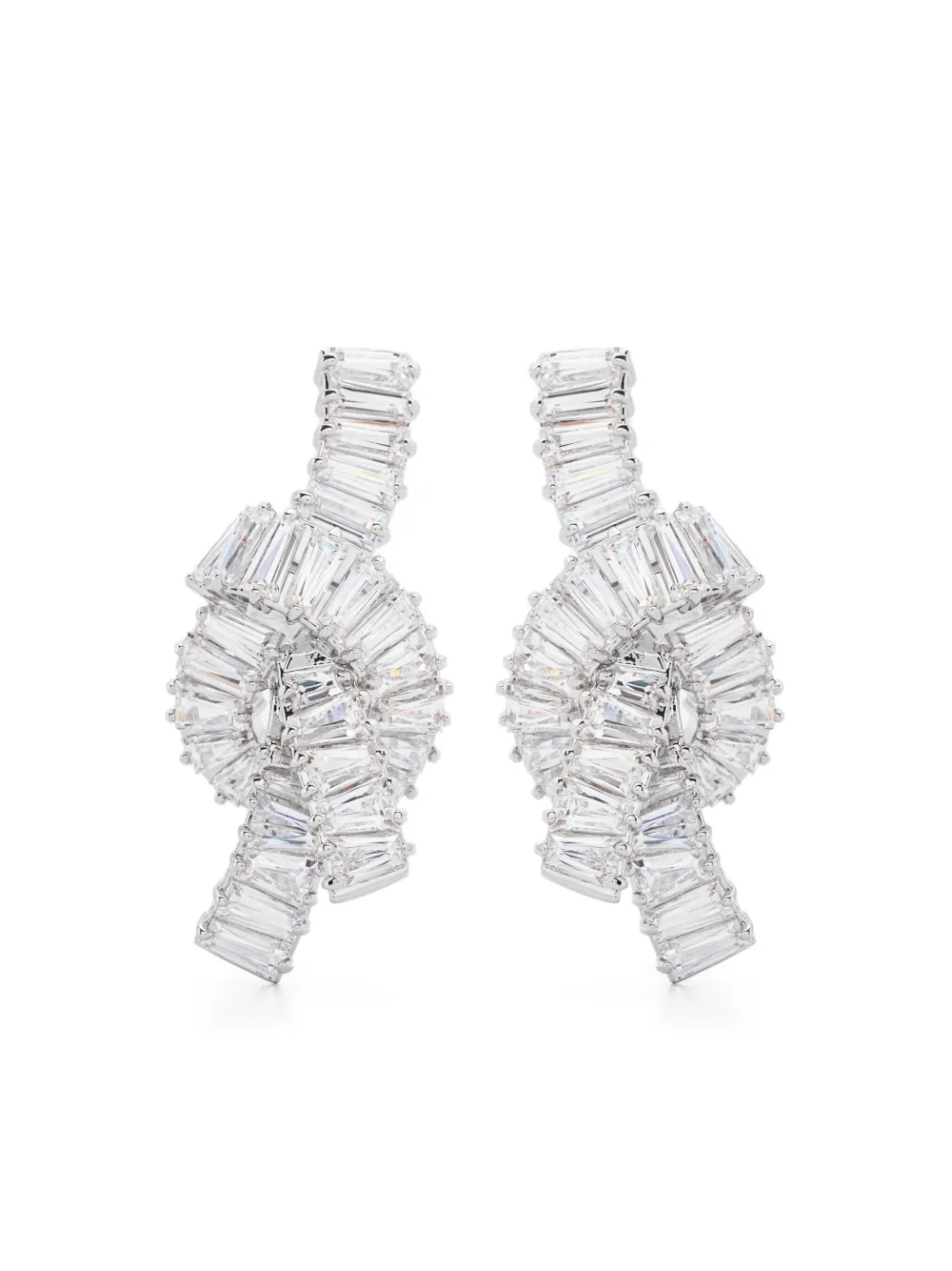 

Серьги Matrix Swarovski, серебяный