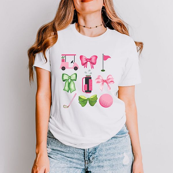 

Футболка с коротким рукавом Golf icons coquette Simply Sage Market, White, Белый, Футболка с коротким рукавом Golf icons coquette Simply Sage Market, White