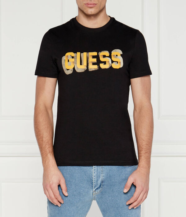 

Футболки Regular fit Guess Jeans, черный