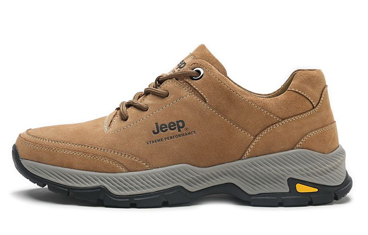 

Jeep Горные и походные туфли мужские низкие верблюжьи