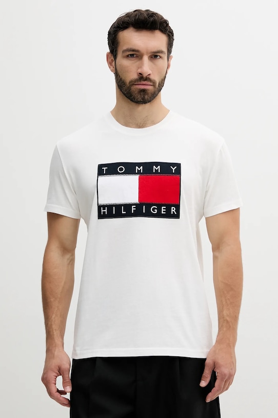 

Хлопковая футболка SAILING Tommy Hilfiger, белый