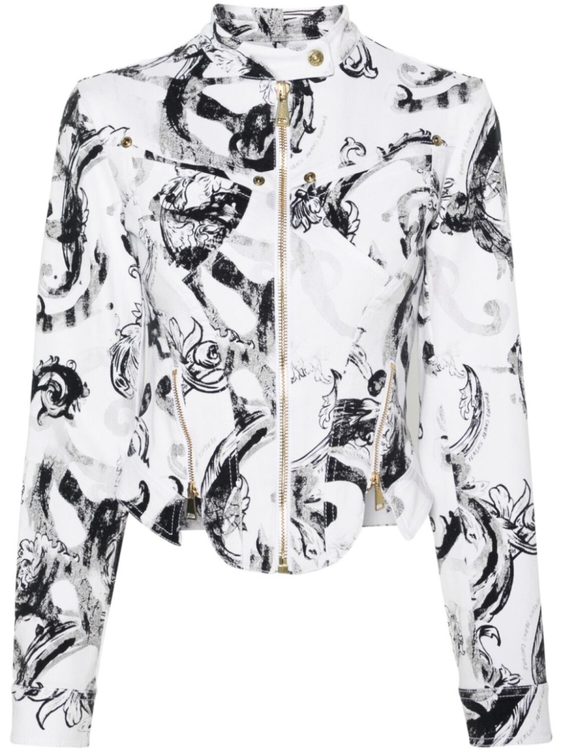 

Versace Jeans Couture джинсовая куртка Watercolour Couture, белый