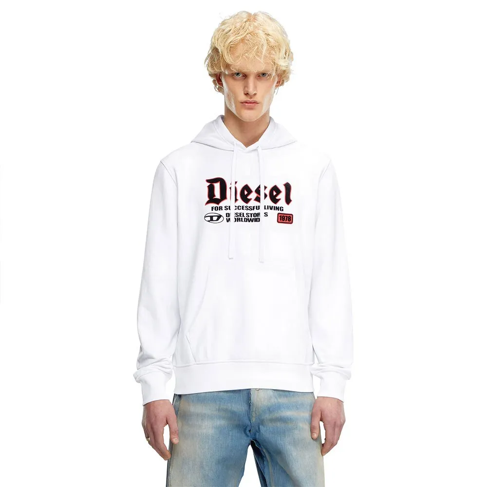 

Худи Diesel S Ginn K45, белый