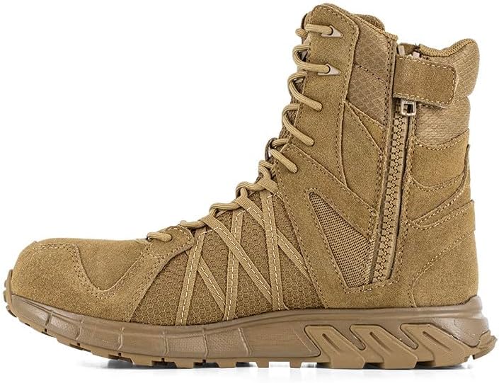 Мужские ботинки Reebok Work Trailgrip Tactical 6 WP с боковой молнией, Coyote — фото 4