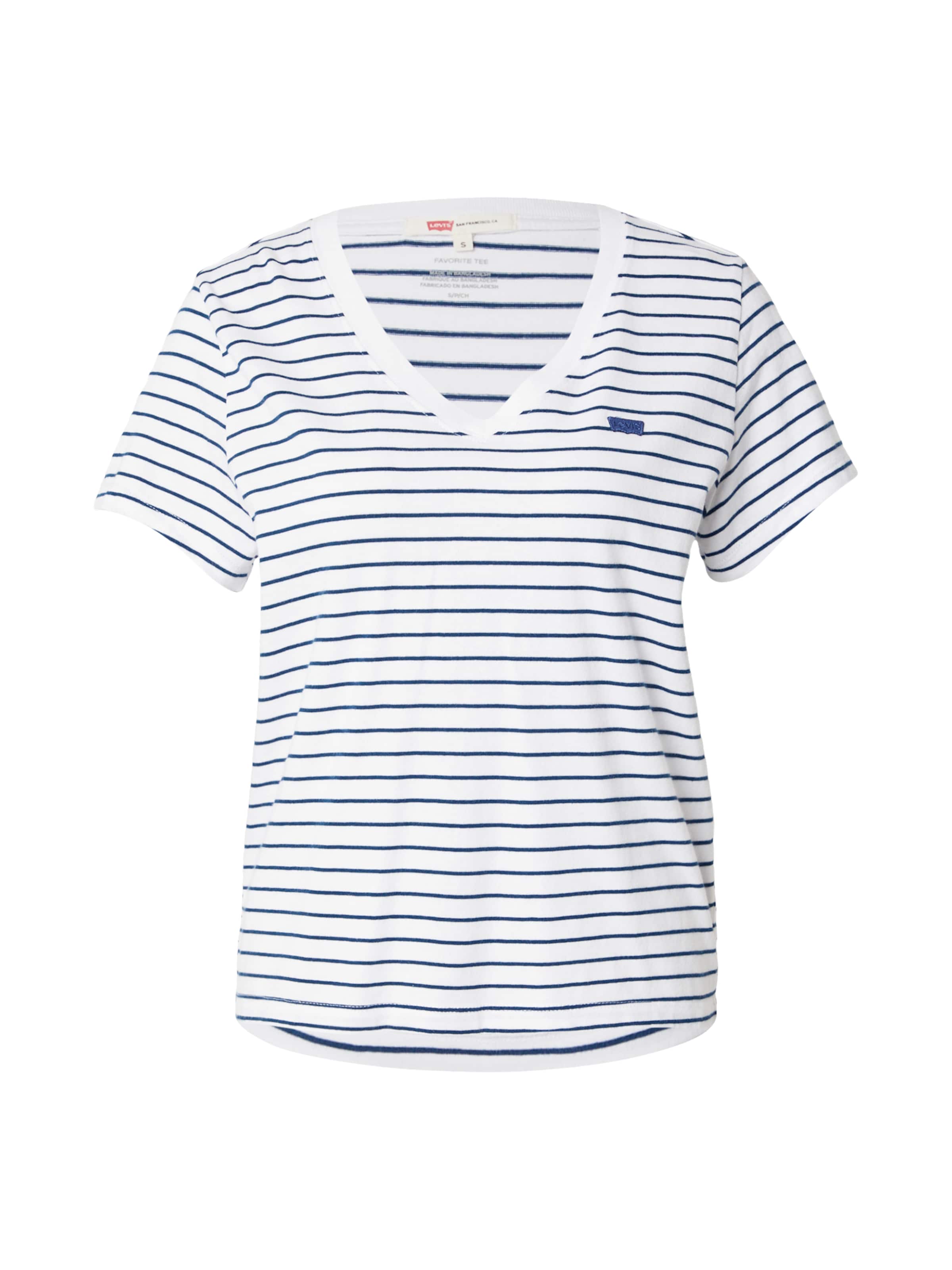 

LEVI'S Футболка 'Favorite Cotton V-Neck Tee' в белом цвете
