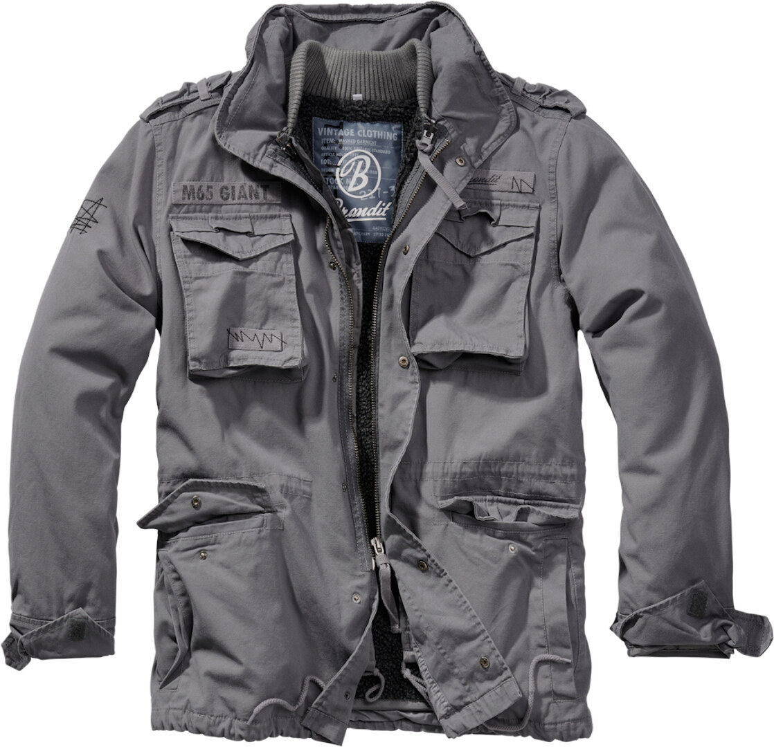 

Куртка Brandit M-65 Giant Jacket, антрацит, Черный, Куртка Brandit M-65 Giant Jacket, антрацит