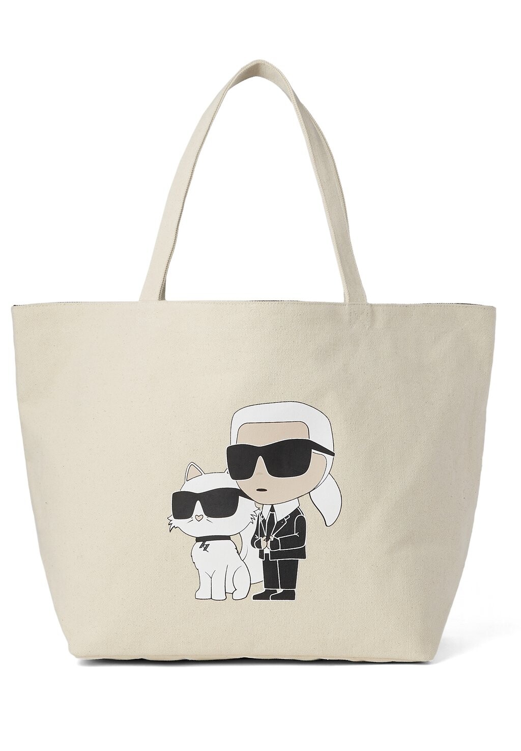 

Сумка для покупок K/IKONIK 2 0 K C CANV KARL LAGERFELD, кремовый белый