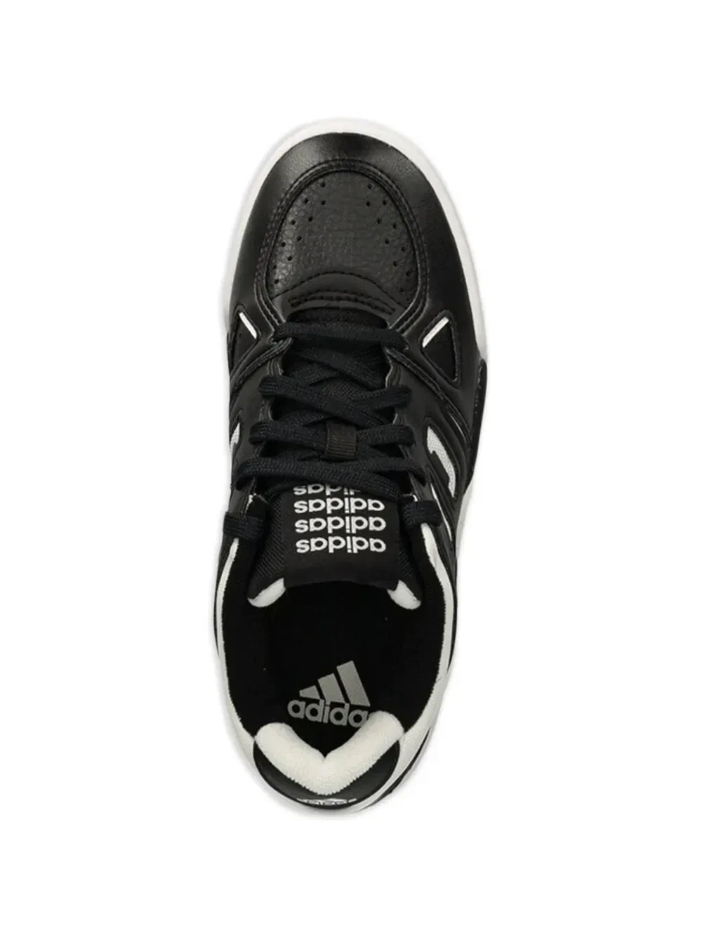 Кроссовки Midcity с перфорированным логотипом Adidas Kids, черный — фото 4