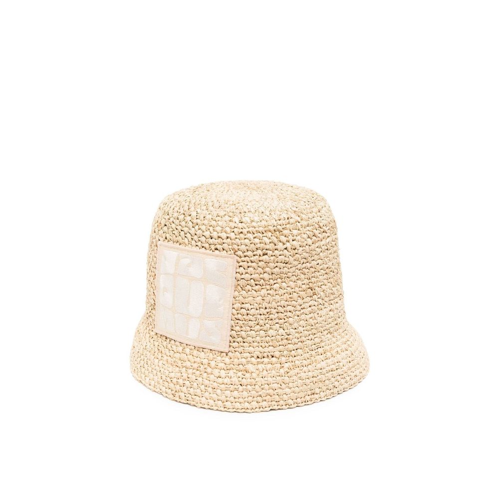 

Кепка-ведро Le Bob Ficiu Jacquemus, бежевый