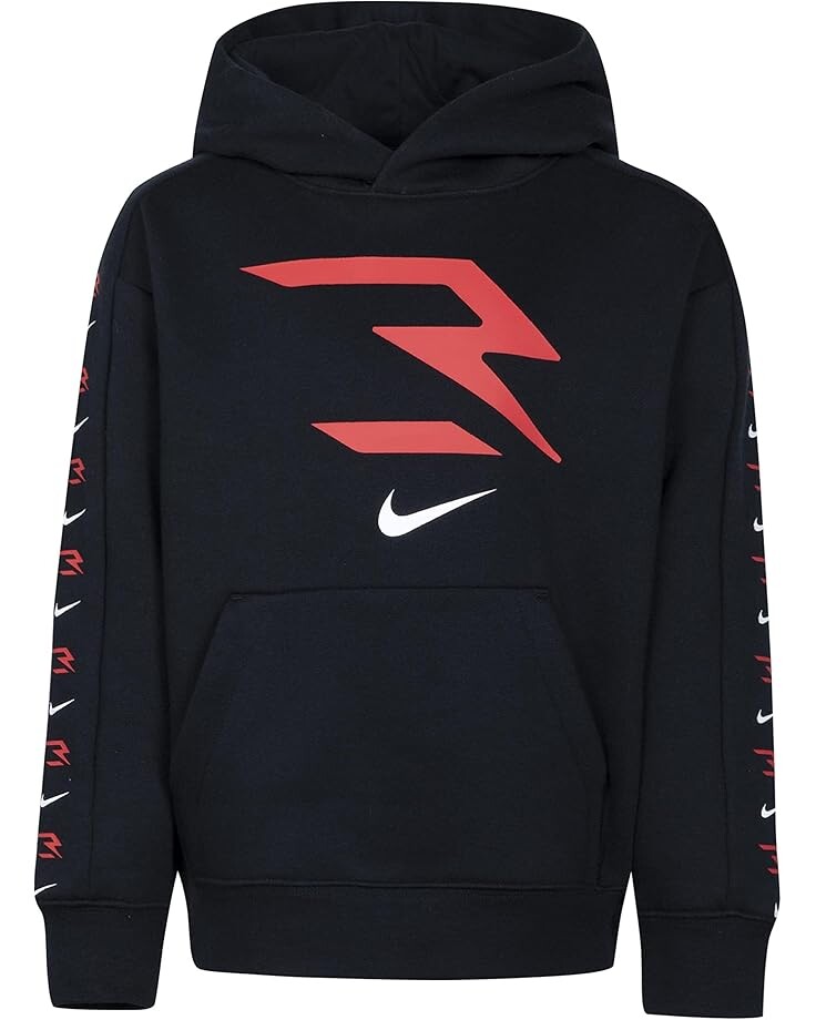 

Худи Nike 3BRAND Kids Believe Fleece Hoodie, черный