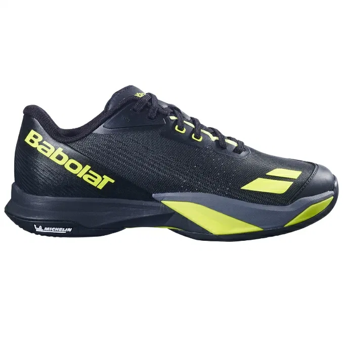 Мужские теннисные кроссовки «Jet Mach 4 Sand Grass» от Babolat, Bk/Yl