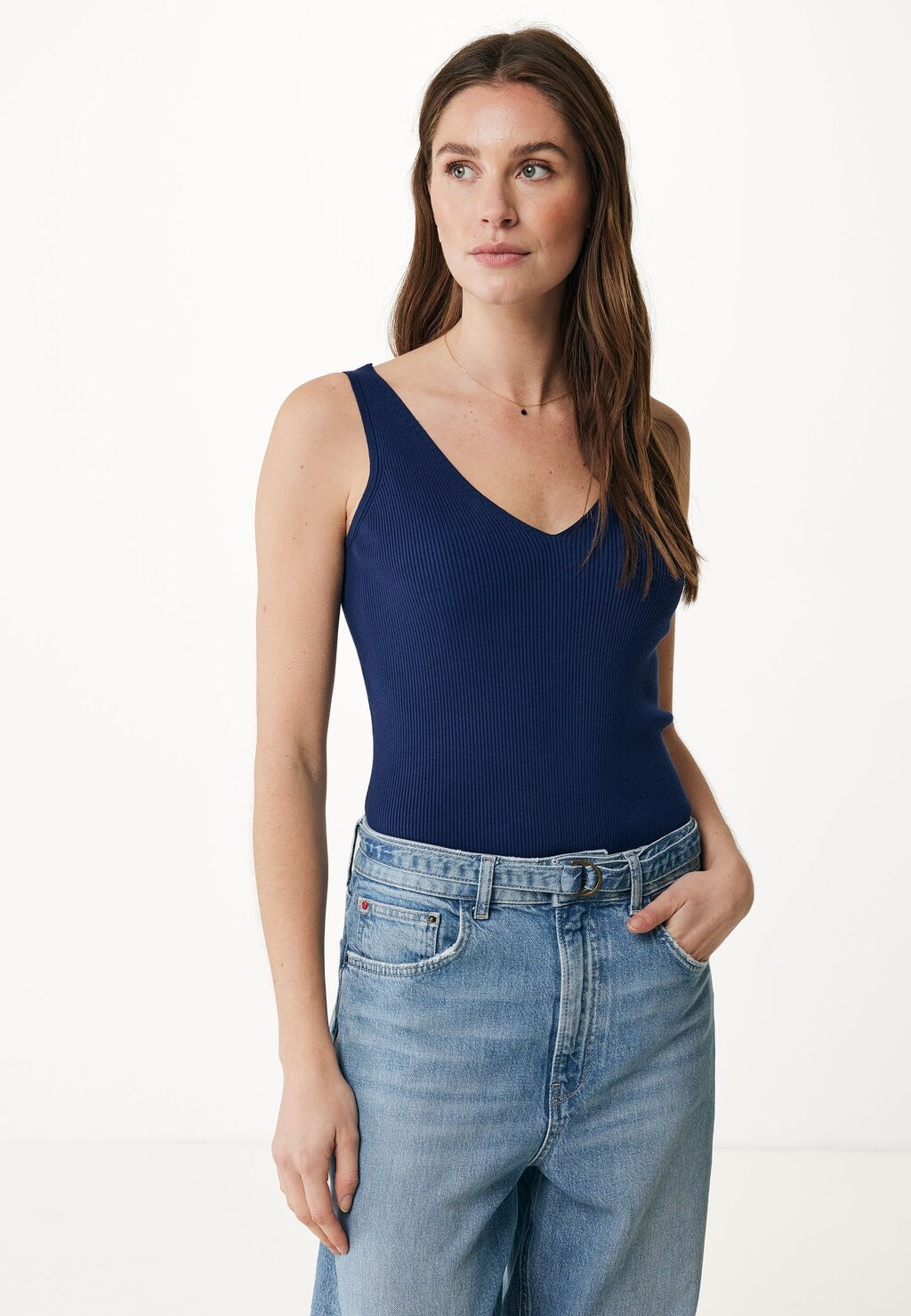 

Топ Sleeveless Mexx, темно-синий