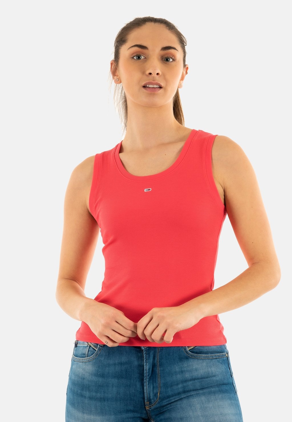 

Топ Tommy Jeans, красный