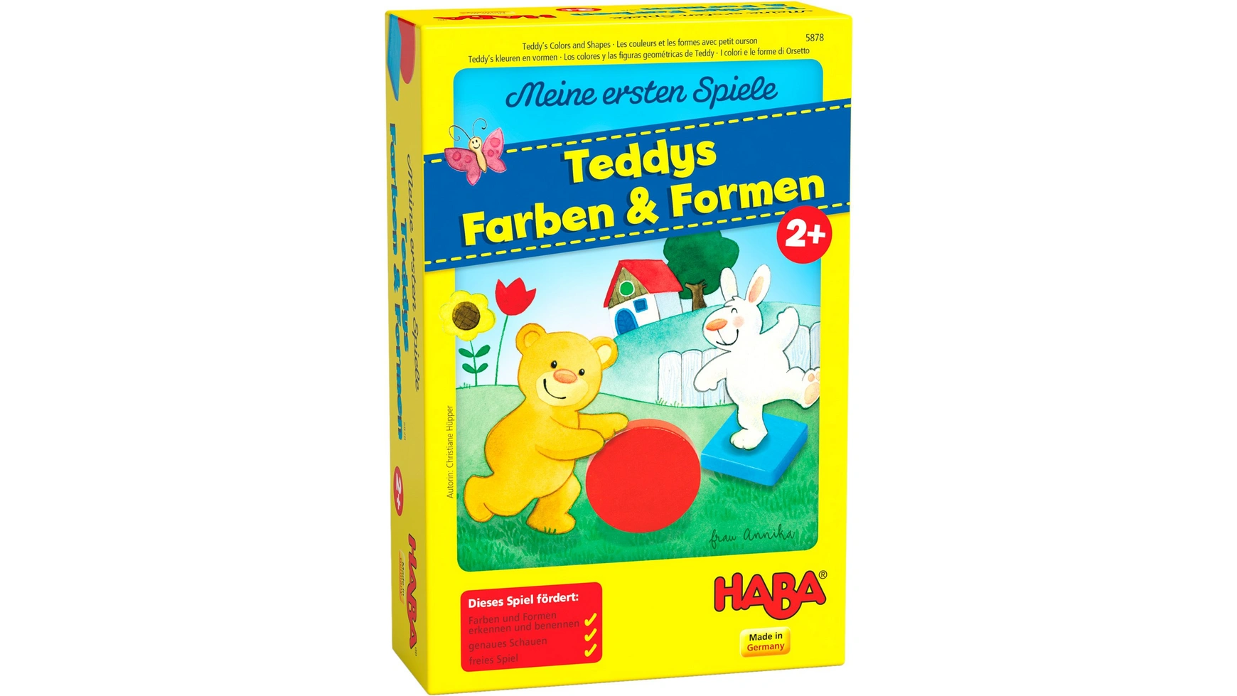 

Мои первые игры цвета и формы тедди Haba