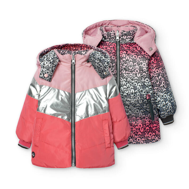 

Детская куртка Boboli, цвет pink/pink
