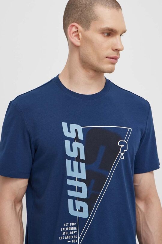 

Футболка Guess, темно-синий