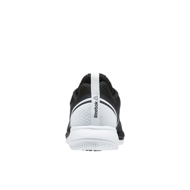 Синтетические женские кроссовки для бега Print Run 2 на шнуровке E BD4549 Reebok, черный — фото 2