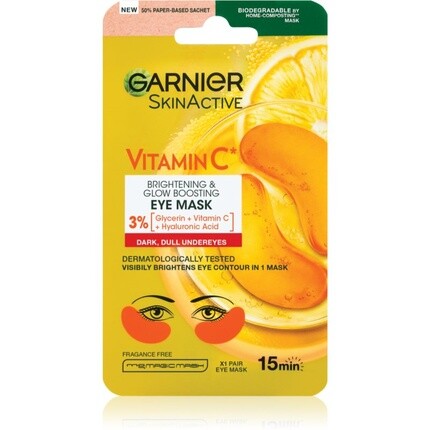

Garnier Тканевая маска для глаз Vitamic C
