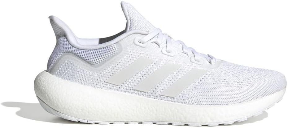 Кроссовки Adidas для взрослых унисекс Pureboost 22, белый/черный — фото 2