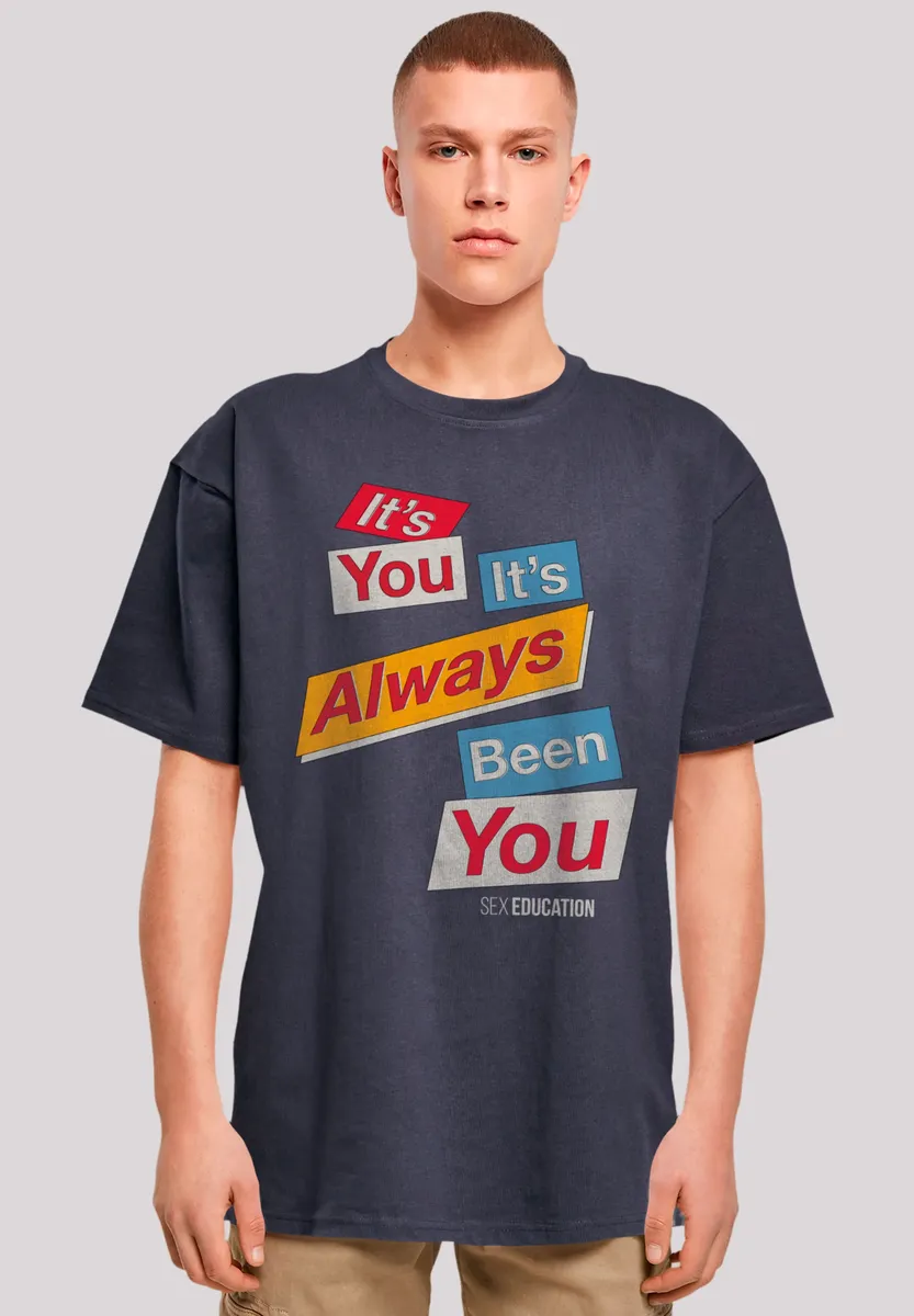 

F4NT4STIC Футболка "Половое воспитание It Always Been You", премиум качество, цвет морской волны