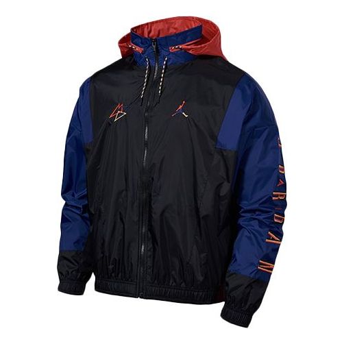 

Куртка Air Jordan Sport Training Jacket Blue/Black/Red, черный