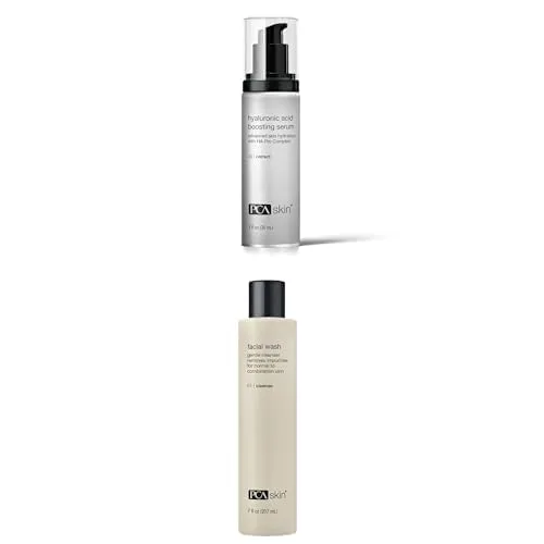 PCA SKIN Gentle Foaming Face Wash, увлажняющее очищающее средство для лица, удаляет макияж, увлажняет и очищает кожу, подходит для чувствительной, комбинированной, нормальной и склонной к акне кожи, 207 мл