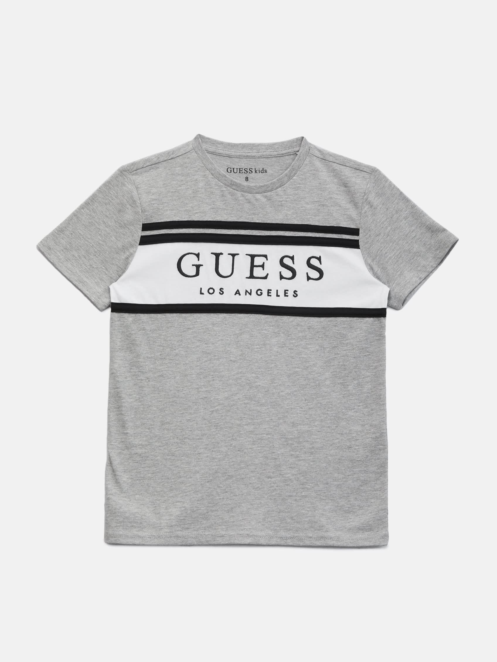 

Футболка Eco Rickinson в полоску (7-16) Guess Factory, серый