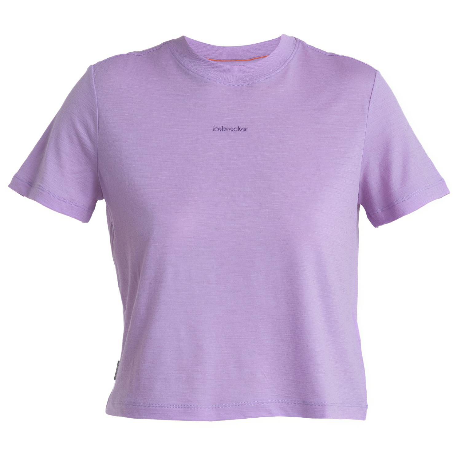 

Рубашка из мериноса Icebreaker Women's Merino 150 Tech Lite III S/S Crop Tee, цвет Purple Gaze