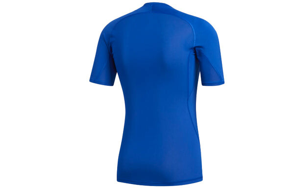 Футболка adidas Sports Training Round Neck Short Sleeve Blue, синий — фото 2