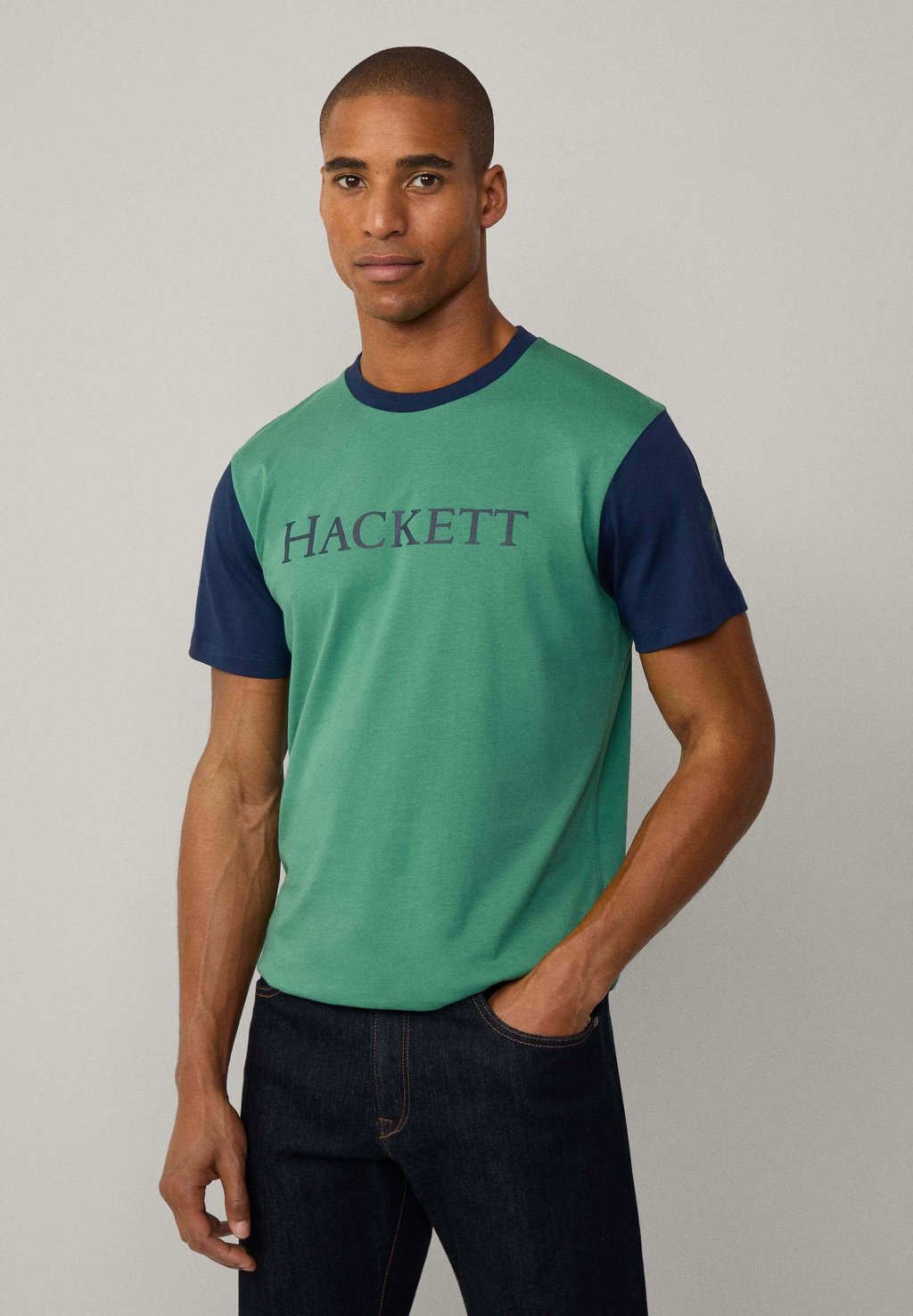

Футболка с принтом Hackett London, зеленый