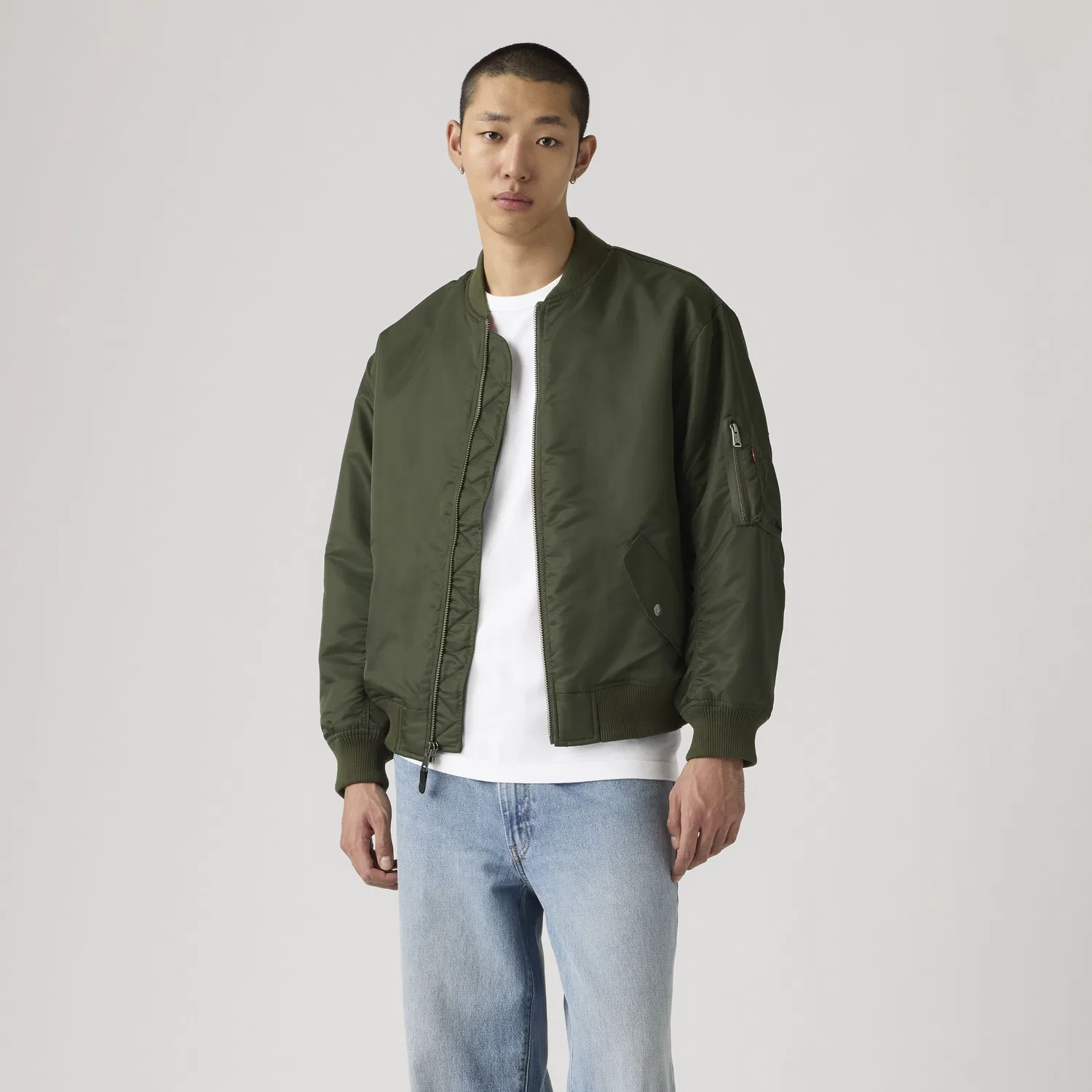 Куртка-бомбер Ma-1 Levi's, Green — фото 3