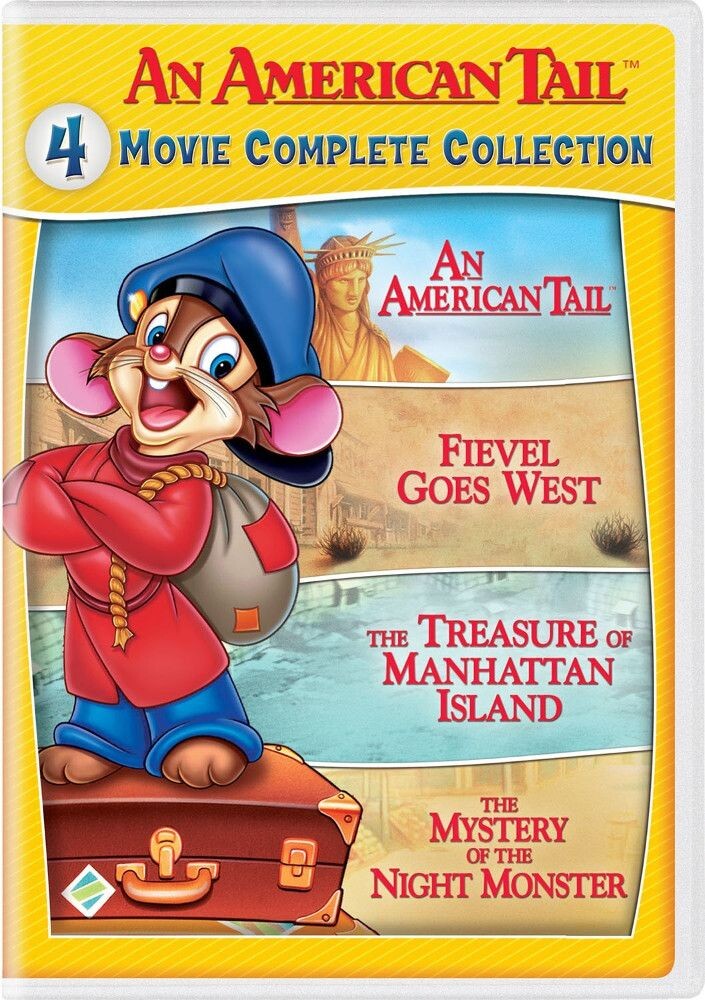 

Диск DVD American Tail: 4 Movie Complet