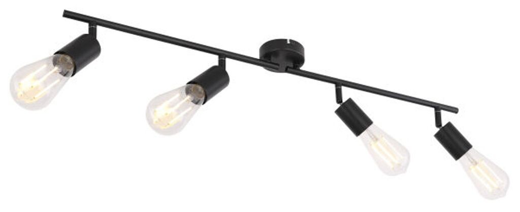 

Globo 4 точечный Martha черный 80 x 8,5 см E27, макс. 60 Вт Globo Lighting
