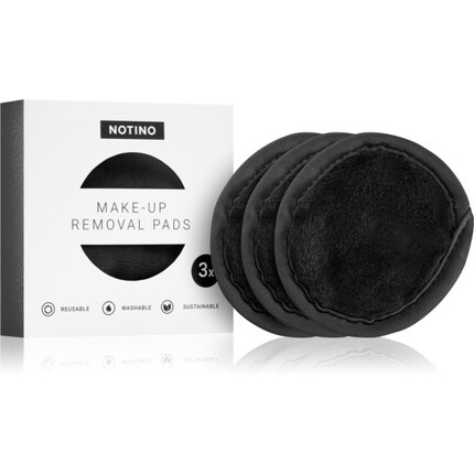 

Notino Spa Collection Диски для снятия макияжа - черные, 3 шт.
