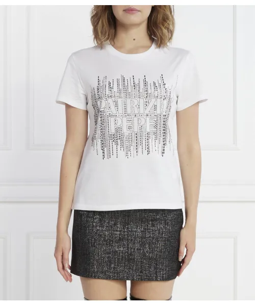 

Футболка Regular fit Patrizia Pepe, белый